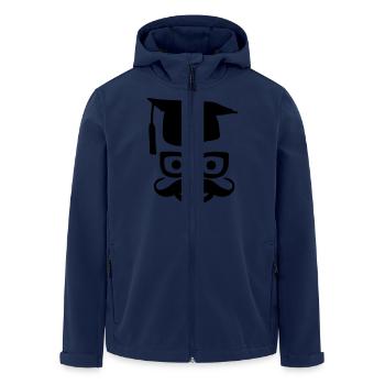 chapeau - Veste softshell homme en polyester recyclé Stanley/Stella - marine - Devant - AI Model Male 185 light (185cm)