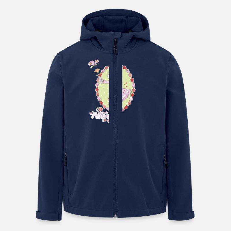 Anneli_09 - Recycelte Männer Softshell-Jacke von Stanley/Stella - Navy