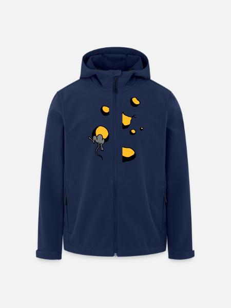maus - Men’s Recycled Softshell Jacket by Stanley/Stella - navy