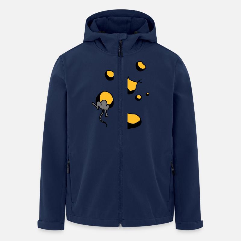 maus - Recycelte Männer Softshell-Jacke von Stanley/Stella - Navy