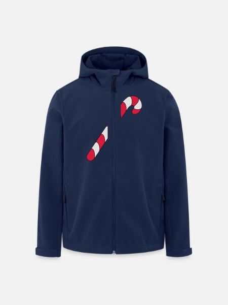 Zuckerstange - Recycelte Männer Softshell-Jacke von Stanley/Stella - Navy