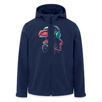 Gamer Gaming Boys Gaming Gamer - Men’s Recycled Softshell Jacket by Stanley/Stella - navy - Front - AI Model Male 185 light (185cm)