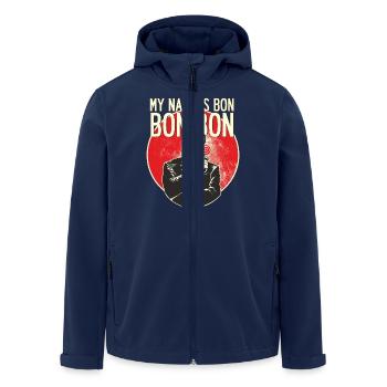 random Mix Bon Bon - Recycelte Männer Softshell-Jacke von Stanley/Stella - Navy - Vorne - AI Model Male 185 light (185cm)