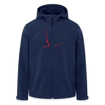 Griffes - Veste softshell homme en polyester recyclé Stanley/Stella - marine - Devant - AI Model Male 185 light (185cm)