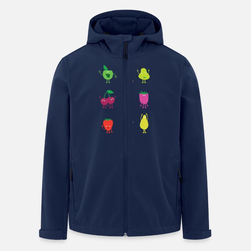 fruechtchen - Recycelte Männer Softshell-Jacke von Stanley/Stella - Navy