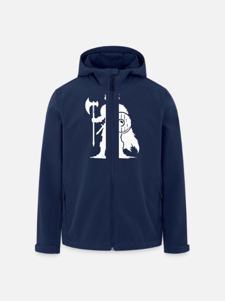 Viking Warrior - Men’s Recycled Softshell Jacket by Stanley/Stella - navy
