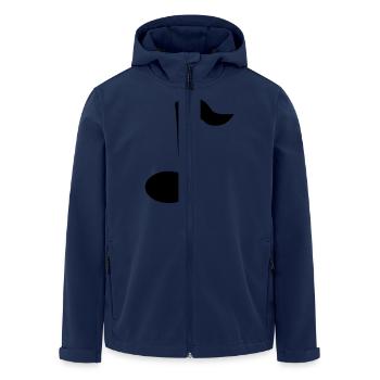 Note - Veste softshell homme en polyester recyclé Stanley/Stella - marine - Devant - AI Model Male 185 light (185cm)