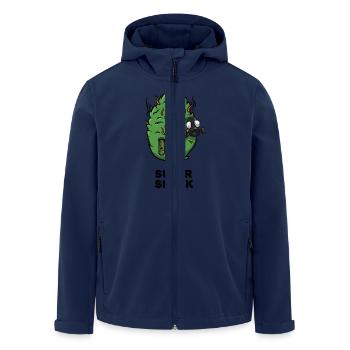 Super Skunk Marijuana Bud - Men’s Recycled Softshell Jacket by Stanley/Stella - navy - Front - AI Model Male 185 light (185cm)