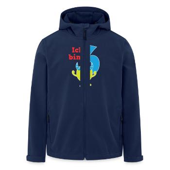 Monster Kids Birthday Shirt 6 Years T-Shirt - Men’s Recycled Softshell Jacket by Stanley/Stella - navy - Front - AI Model Male 185 light (185cm)