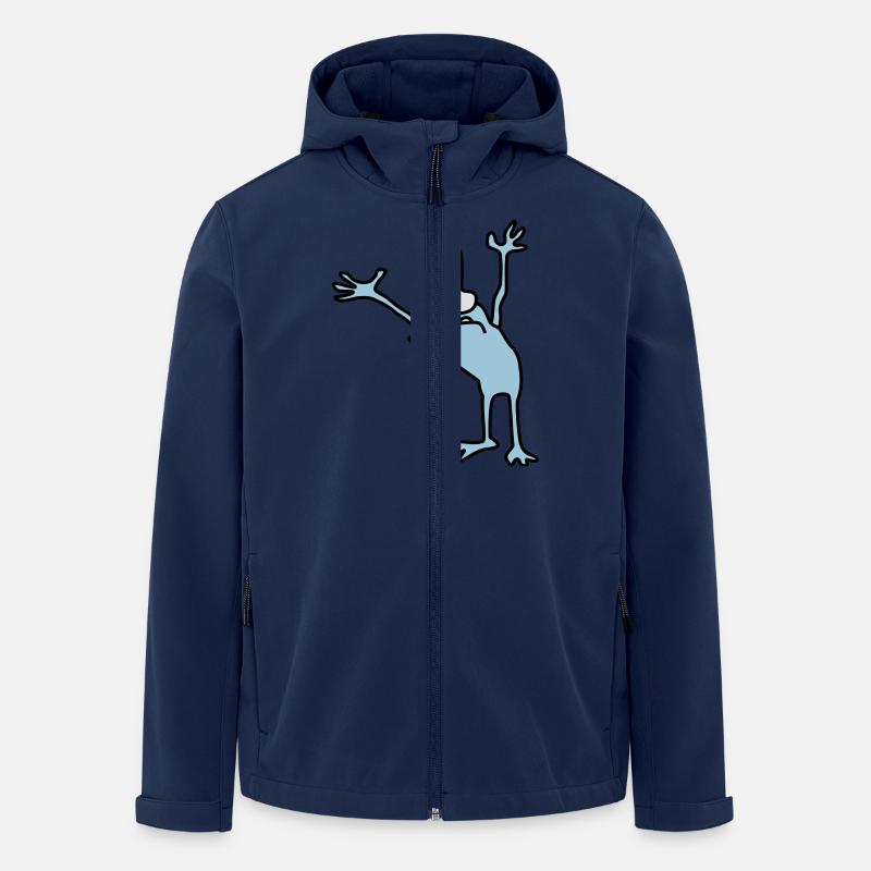 Kobold - Recycelte Männer Softshell-Jacke von Stanley/Stella - Navy