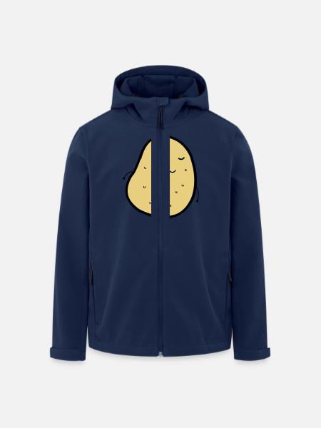mr_potatoe - Men’s Recycled Softshell Jacket by Stanley/Stella - navy