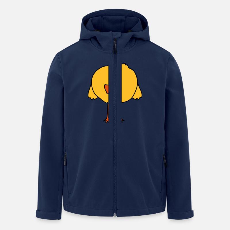 Cute Chick Bird - Recycelte Männer Softshell-Jacke von Stanley/Stella - Navy