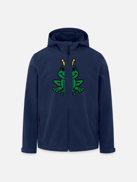 Frog - Men’s Recycled Softshell Jacket by Stanley/Stella - navy