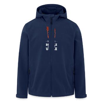 Man Names Me Buncle The Best Uncle - Men’s Recycled Softshell Jacket by Stanley/Stella - navy - Front - AI Model Male 185 light (185cm)