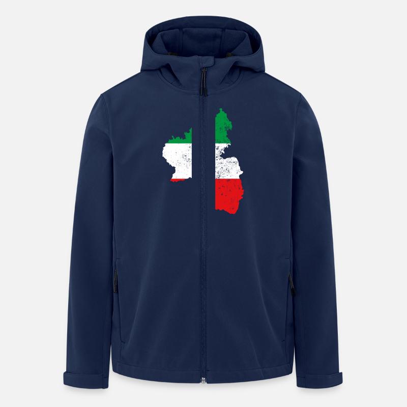 north rhine-westphalia - Men’s Recycled Softshell Jacket by Stanley/Stella - navy
