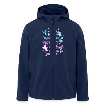 Baby Boss - Veste softshell homme en polyester recyclé Stanley/Stella - marine - Devant - AI Model Male 185 light (185cm)