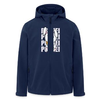 Police with police hat rabbit - Men’s Recycled Softshell Jacket by Stanley/Stella - navy - Front - AI Model Male 185 light (185cm)