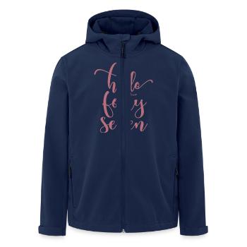 Hallo Siebenundvierzig süßer 47 Jahre alter Geburtstag - Recycelte Männer Softshell-Jacke von Stanley/Stella - Navy - Vorne - AI Model Male 185 light (185cm)
