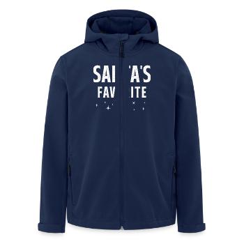 Santa's favorite ho - Veste softshell homme en polyester recyclé Stanley/Stella - marine - Devant - AI Model Male 185 light (185cm)