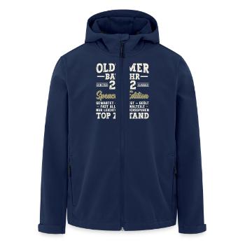 Vintage 2022 Best of 2022 - 3 Year Old Birthday - Men’s Recycled Softshell Jacket by Stanley/Stella - navy - Front - AI Model Male 185 light (185cm)