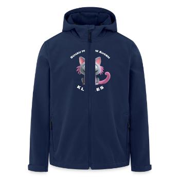 Regarde-moi dans les yeux petit - Veste softshell homme en polyester recyclé Stanley/Stella - marine - Devant - AI Model Male 185 light (185cm)
