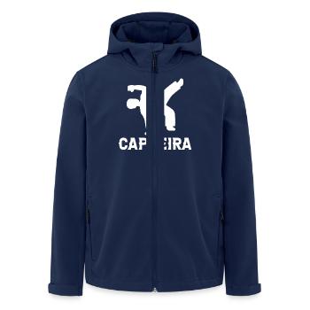 Capoeira - Veste softshell homme en polyester recyclé Stanley/Stella - marine - Devant - AI Model Male 185 light (185cm)