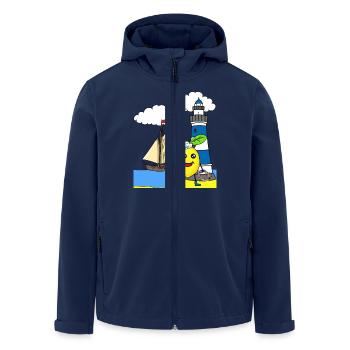 marin citron aigre marins marins marins - Veste softshell homme en polyester recyclé Stanley/Stella - marine - Devant - AI Model Male 185 light (185cm)
