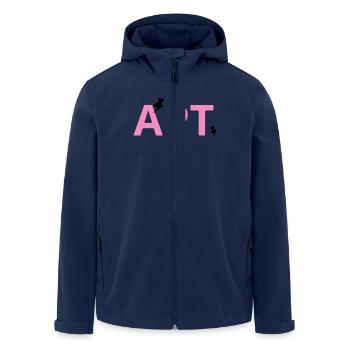 APTE - Veste softshell homme en polyester recyclé Stanley/Stella - marine - Devant - AI Model Male 185 light (185cm)