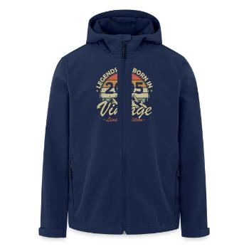 Les Légendes Sont Nées En 2005 Vintage Cadeau - Veste softshell homme en polyester recyclé Stanley/Stella - marine - Devant - AI Model Male 185 light (185cm)