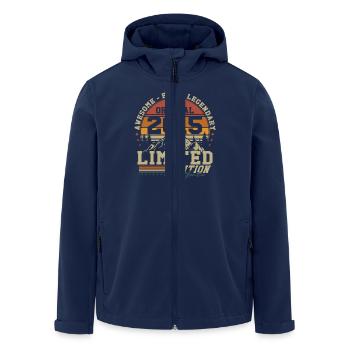 Original 2015 Vintage Cadeau d’anniversaire - Veste softshell homme en polyester recyclé Stanley/Stella - marine - Devant - AI Model Male 185 light (185cm)