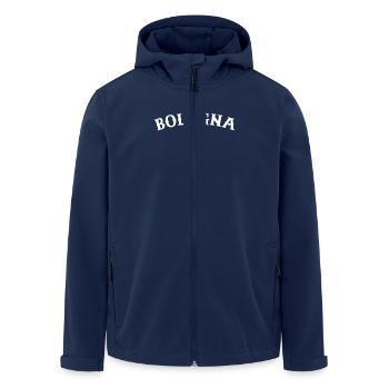 Bologne Italie Drapeau italien Italien - Veste softshell homme en polyester recyclé Stanley/Stella - marine - Devant - AI Model Male 185 light (185cm)
