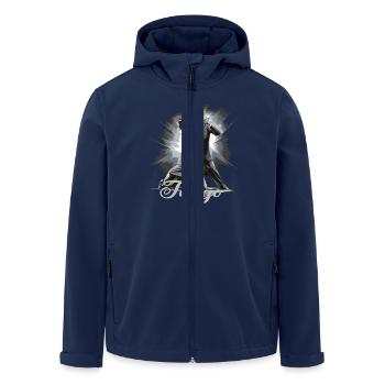 Tango Tanz für einen Tango Tänzer Tänzerinnen - Recycelte Männer Softshell-Jacke von Stanley/Stella - Navy - Vorne - AI Model Male 185 light (185cm)