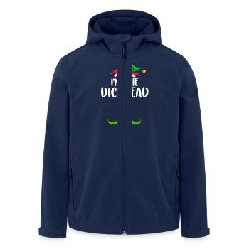 I'm The Dickhead Elf Shirt Matching Family - Men’s Recycled Softshell Jacket by Stanley/Stella - navy - Front - AI Model Male 185 light (185cm)