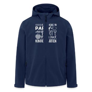 Kindergarten Teacher I Teach Kindergarten - Men’s Recycled Softshell Jacket by Stanley/Stella - navy - Front - AI Model Male 185 light (185cm)