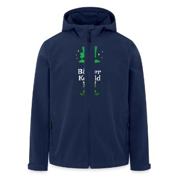 Leprechaun Hat for Bakers for St Patrick's Day - Men’s Recycled Softshell Jacket by Stanley/Stella - navy - Front - AI Model Male 185 light (185cm)