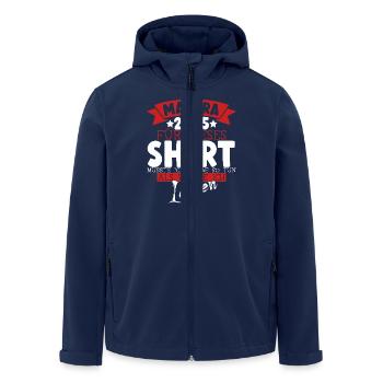 Matura 2024 Matura Matura Graduation Gift - Men’s Recycled Softshell Jacket by Stanley/Stella - navy - Front - AI Model Male 185 light (185cm)