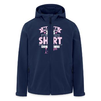 Matura 2024 Matura Graduation Girl Gift - Men’s Recycled Softshell Jacket by Stanley/Stella - navy - Front - AI Model Male 185 light (185cm)