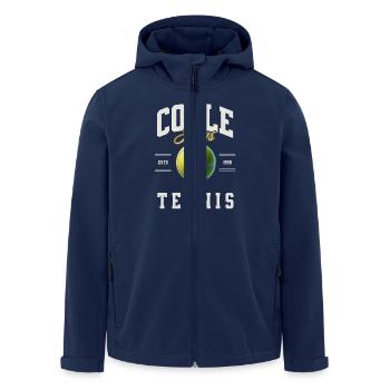Tennis - Recycelte Männer Softshell-Jacke von Stanley/Stella - Navy - Vorne - AI Model Male 185 light (185cm)