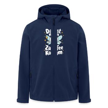 C’est mon costume de fée des dents - Carnaval Carnaval - Veste softshell homme en polyester recyclé Stanley/Stella - marine - Devant - AI Model Male 185 light (185cm)