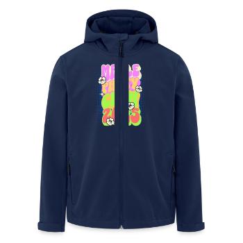 Malle 2025 Mallorca Party Crew - Men’s Recycled Softshell Jacket by Stanley/Stella - navy - Front - AI Model Male 185 light (185cm)