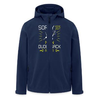 Dudelsackspieler Dudelsack Männer Geschenk - Recycelte Männer Softshell-Jacke von Stanley/Stella - Navy - Vorne - AI Model Male 185 light (185cm)