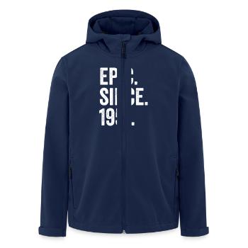 Epic Since 1951 Birth Year Birthday - Men’s Recycled Softshell Jacket by Stanley/Stella - navy - Front - AI Model Male 185 light (185cm)