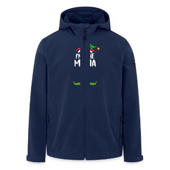 I'm The Mama Elf Shirt Matching Family Christmas - Recycelte Männer Softshell-Jacke von Stanley/Stella - Navy - Vorne - AI Model Male 185 light (185cm)
