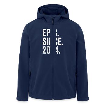 Epic Since 2004 Birth Year Birthday - Men’s Recycled Softshell Jacket by Stanley/Stella - navy - Front - AI Model Male 185 light (185cm)