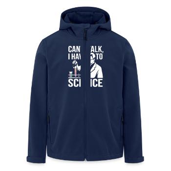 Science Laboratory Technician in the Laboratory Everyday Life - Men’s Recycled Softshell Jacket by Stanley/Stella - navy - Front - AI Model Male 185 light (185cm)