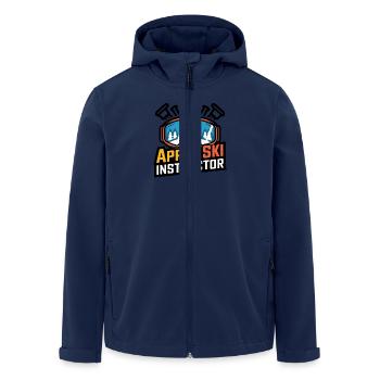 Moniteur d’après-ski - Veste softshell homme en polyester recyclé Stanley/Stella - marine - Devant - AI Model Male 185 light (185cm)