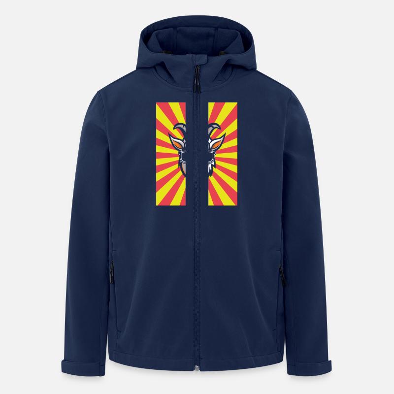 Goats - Men’s Recycled Softshell Jacket by Stanley/Stella - navy