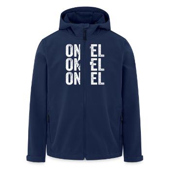 Joueurs de hockey sur gazon Oncle Hockey sur gazon - Veste softshell homme en polyester recyclé Stanley/Stella - marine - Devant - AI Model Male 185 light (185cm)