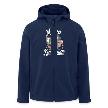 Koalified Mom Mother's Day - Men’s Recycled Softshell Jacket by Stanley/Stella - navy - Front - AI Model Male 185 light (185cm)