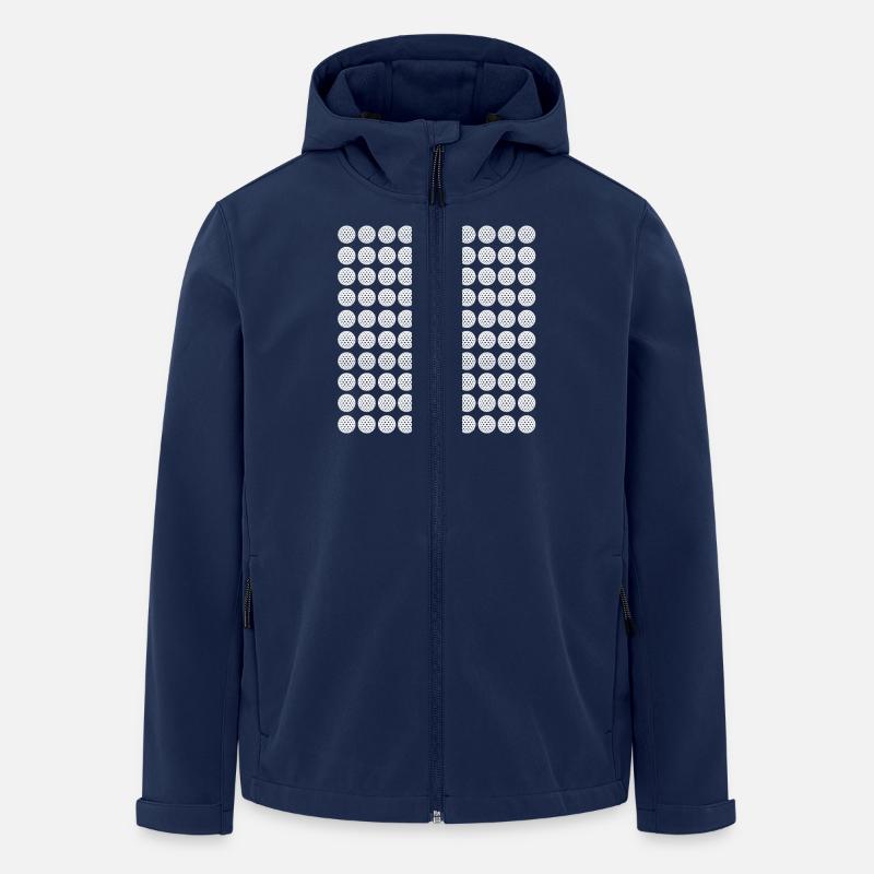 Golfers Golf - Men’s Recycled Softshell Jacket by Stanley/Stella - navy